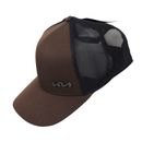 GORRA MALLA CAFÉ NEGRO