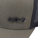 GORRA MALLA VERDE MILITAR NEGRO