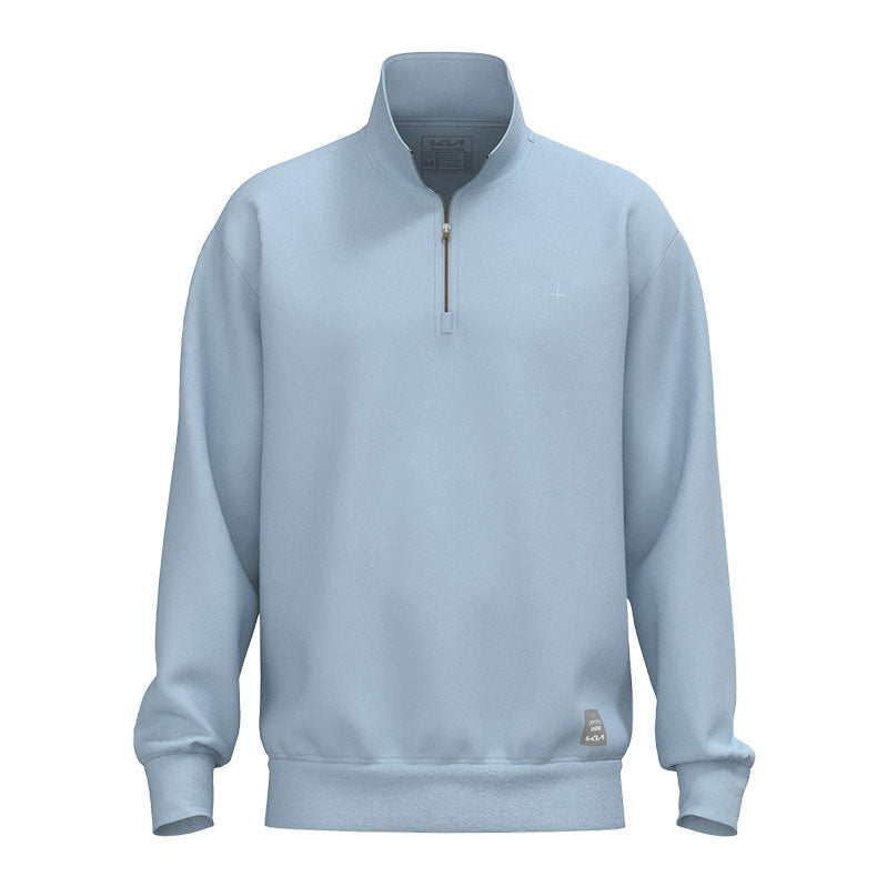 BUZO CUELLO ALTO AZUL CIELO